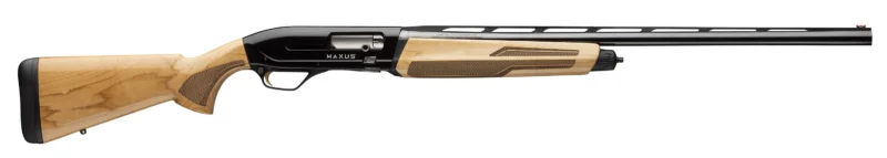 Browning Maxus II Hunter 12 Gauge shotgun with maple stock and 28 inch vent rib barrel