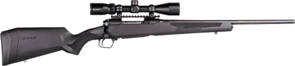 Savage Arms 57310 110 Apex Hunter XP 25-06 Rem 4+1 24", Matte Black Metal, Synthetic Stock, Vortex Crossfire II 3-9x40mm Scope