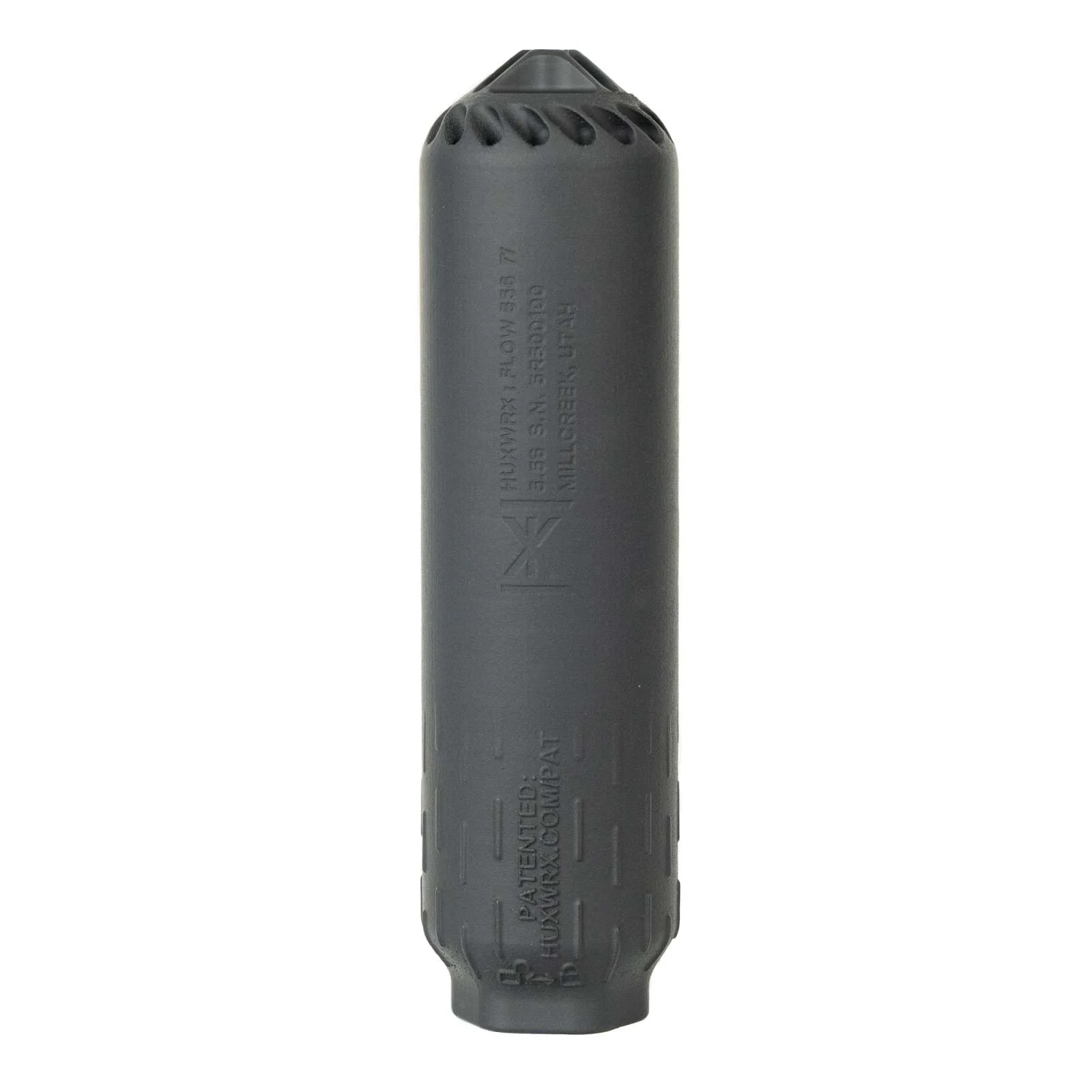 HUXWRX FLOW 556 TI + FLASH HIDER BLACK 1/2-28 SUPPRESSOR - Image 2