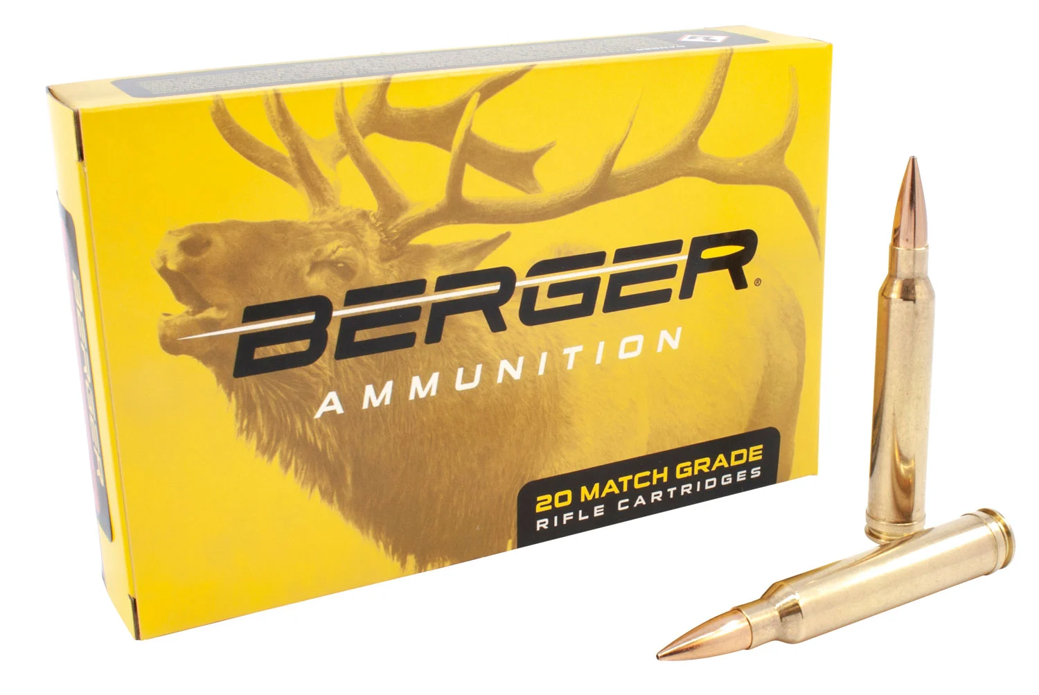Berger Bullets 70020 Classic Hunter 300Win Mag 185gr Hybrid Boat Tail 20 Per Box/10 Case