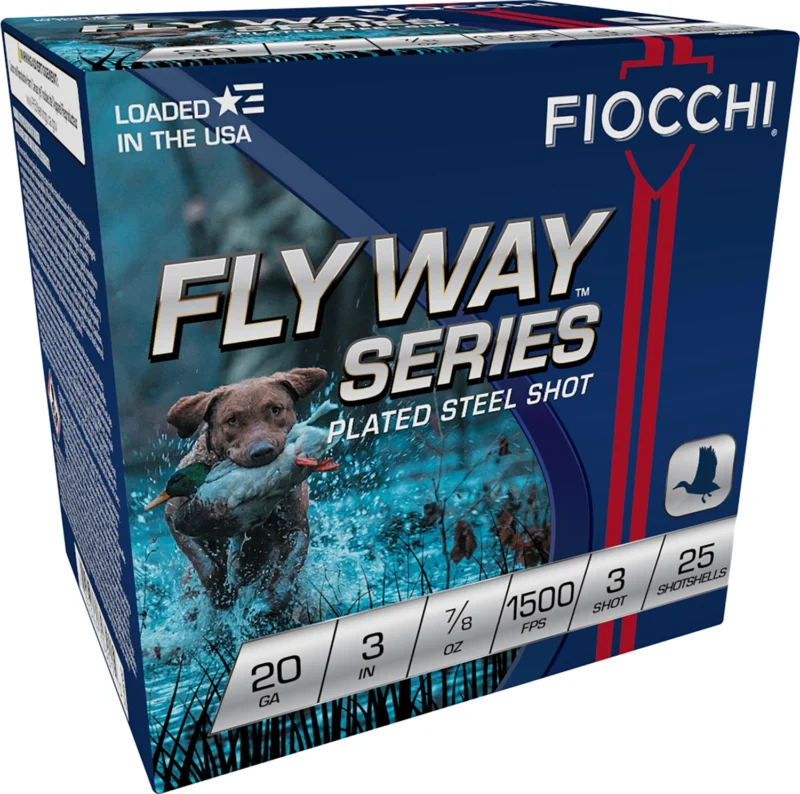 Fiocchi 203ST3 Flyway 20Gauge 3" 7/8oz 3Shot 25 Per Box/10 Case