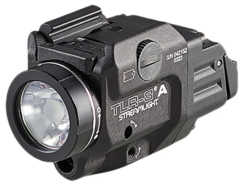 Streamlight 69414 TLR-8 A Gun Light with Red Laser Black Anodized 500 Lumens White LED
