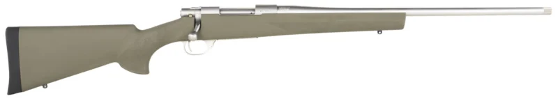 Howa HGR72513 M1500 Hogue Full Size 6.5 Creedmoor 5+1 22" Stainless Steel Threaded Barrel, Drilled & Tapped Stainless Steel Receiver, Hogue OverMolded OD Green Synthetic Stock, Right Hand