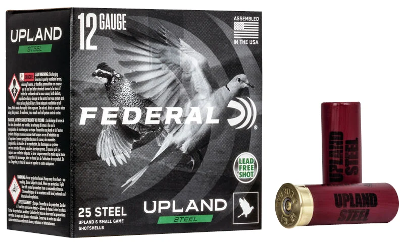 Federal USH1226 Upland Field & Range 12Gauge 2.75" 1oz 6Shot 25 Per Box/10 Case
