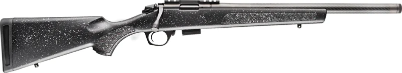 Bergara BMR Micro .22 LR rifle 18 inch carbon fiber barrel black tactical gray-speck stock
