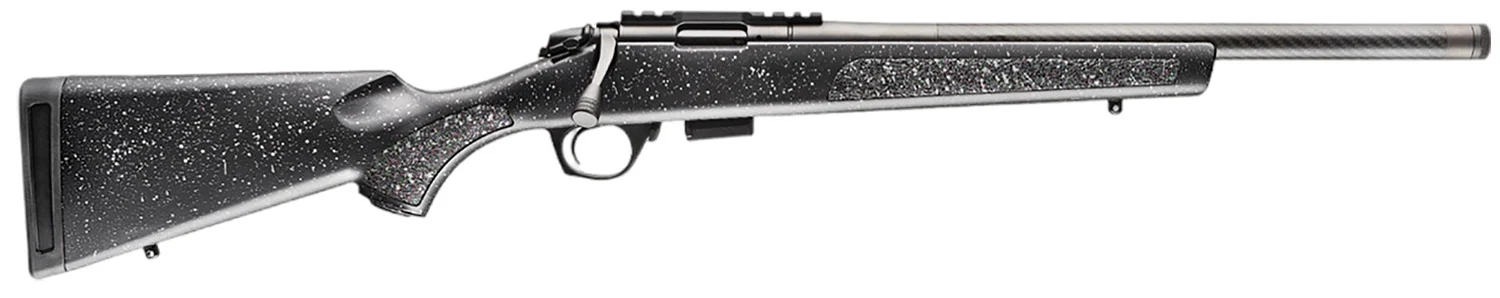 Bergara BMR Micro .22 WMR 20in carbon fiber barrel rifle with black synthetic stock