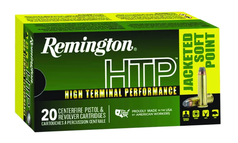 Remington Ammunition 23000 HTP 41RemMag 210gr Jacketed Soft Point 20 Per Box/25 Case