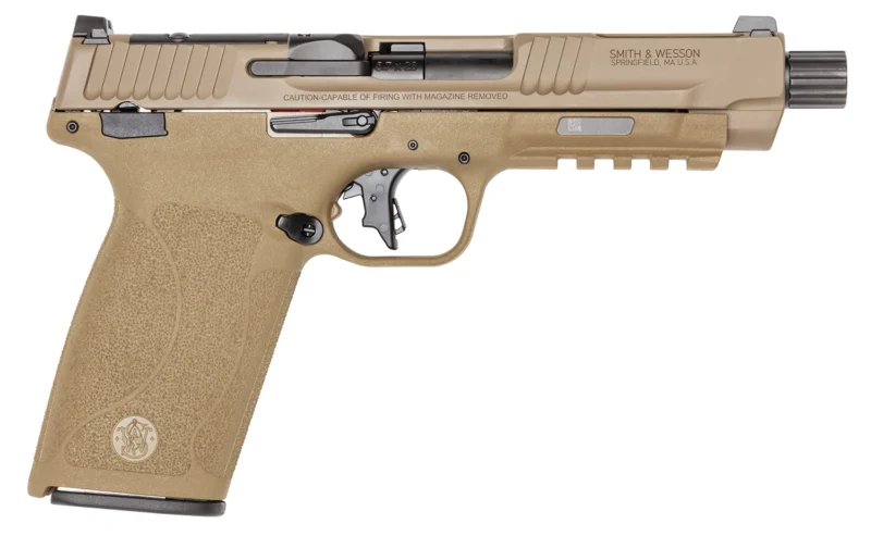 S&W M&P 5.7 14004 5.7X28 OR 5 (2)22R FDE