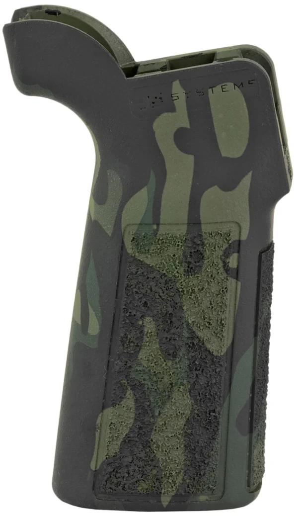 B5 Systems PGR1426 Type 23 P-Grip  Black Multi-Cam Polymer, Aggressive Textured, Fits AR-Platform