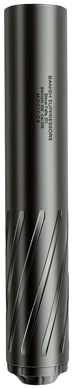 Banish(silencer Central) BANISH338 Banish 338 .338 Cal 9.1" Black