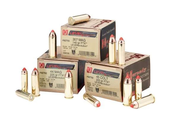 HORNADY LEVERREVOLUTION 357MAG 140GR FTX 20RD BX 200RD CASE - Image 4