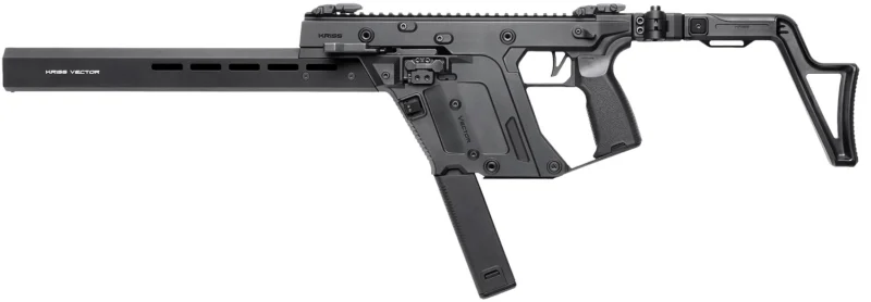 KRISS Vector CRB Gen 3 9mm 16in black carbine with M-LOK shroud and folding stock
