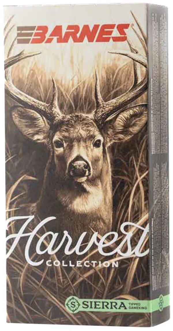Barnes Bullets 32398  Harvest 243Win 90gr Sierra Tipped GameKing 20 Per Box/10 Case