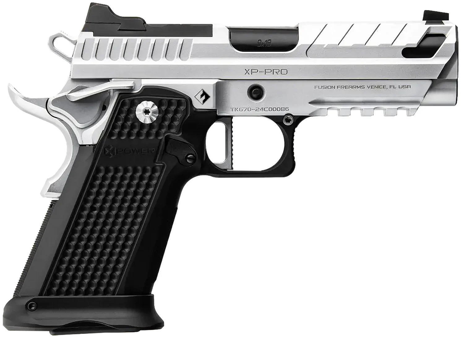 FUSION XP-9-C XP PRO 9MM 4" 17R CHROME
