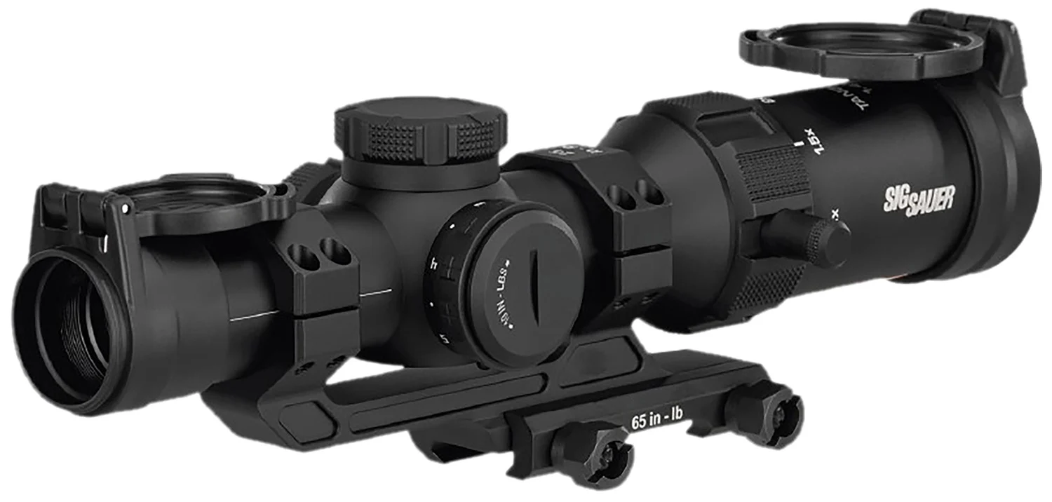 Sig Sauer Electro-Optics SOTS41000 Tango-SPR Black 1-4x24mm 30mm, Tube Illuminated Hellfire FL-4 Reticle