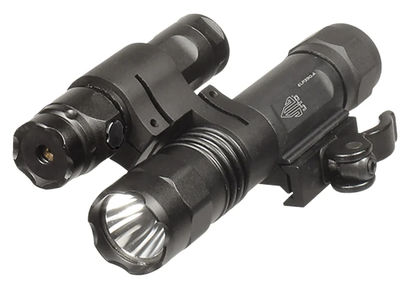 Leapers LTELP39QA Black Aluminum 400Lumens 23mm LED IRB Bulb Green Laser Picatinny/Weaver Mount