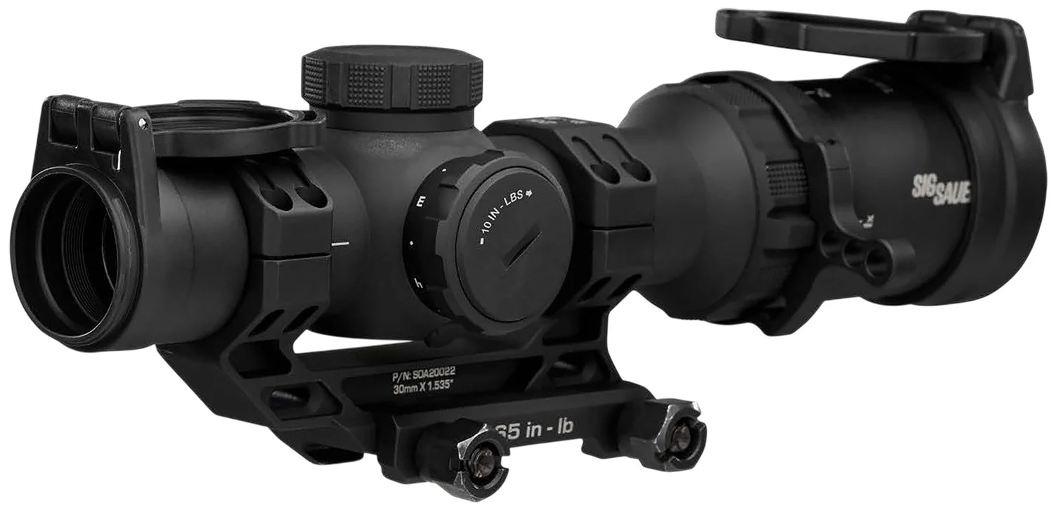 Sig Sauer Electro-Optics SOTMC61000 Tango-MSR Black 1-6x 24mm Illuminated BDC Reticle