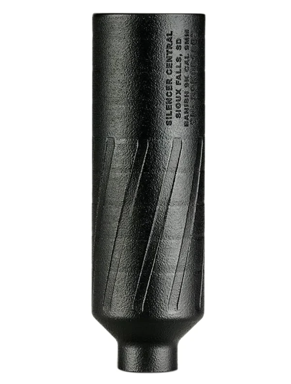 Banish(Silencer Central) 100000111180 Banish 9K 9mm 1.30" Black Titanium