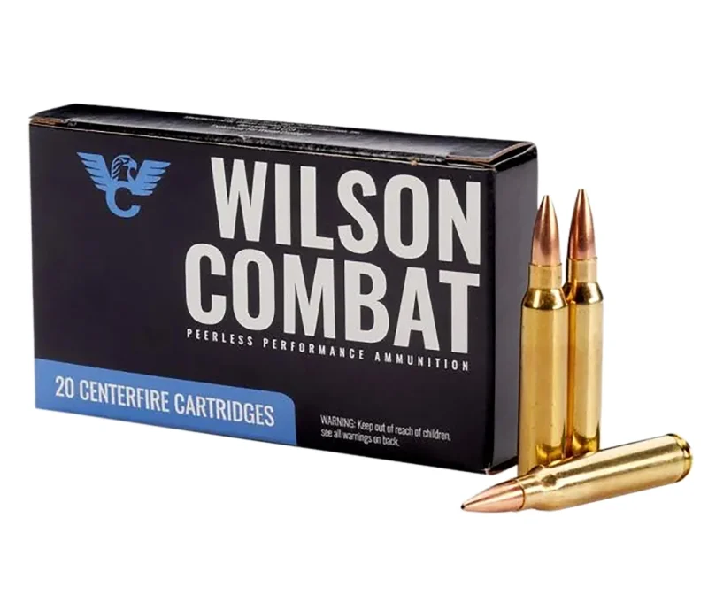 Wilson Combat A22369HPBT 223Rem 69gr Hollow Point Boat Tail Match 20 Per Box/10 Case