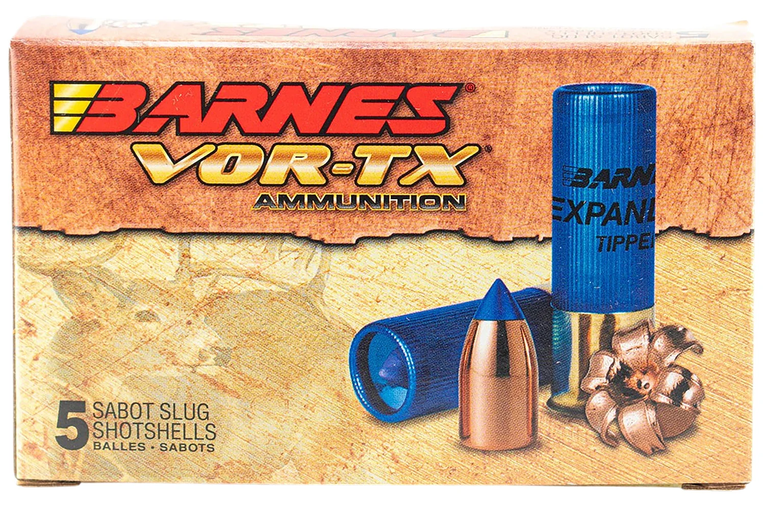 Barnes Bullets 20737 12Gauge 3" 5 Per Box/10 Case