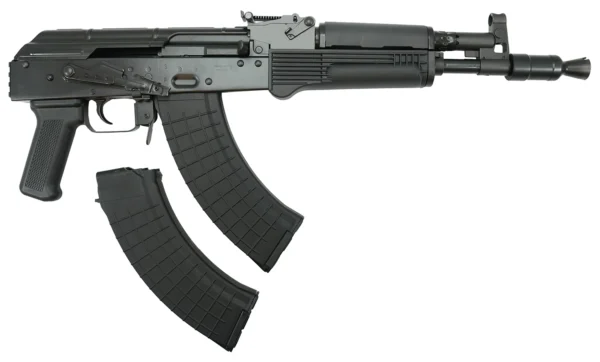 Pioneer Arms AK0031FTPROP Hellpup Pro 7.62x39mm 30+1 11.73" Black Threaded Barrel, Receiver w/Black Side Mounted Optic Rail, Rear Picatinny Rail, Black Polymer Forend, Black Plastic Grip, Right Hand
