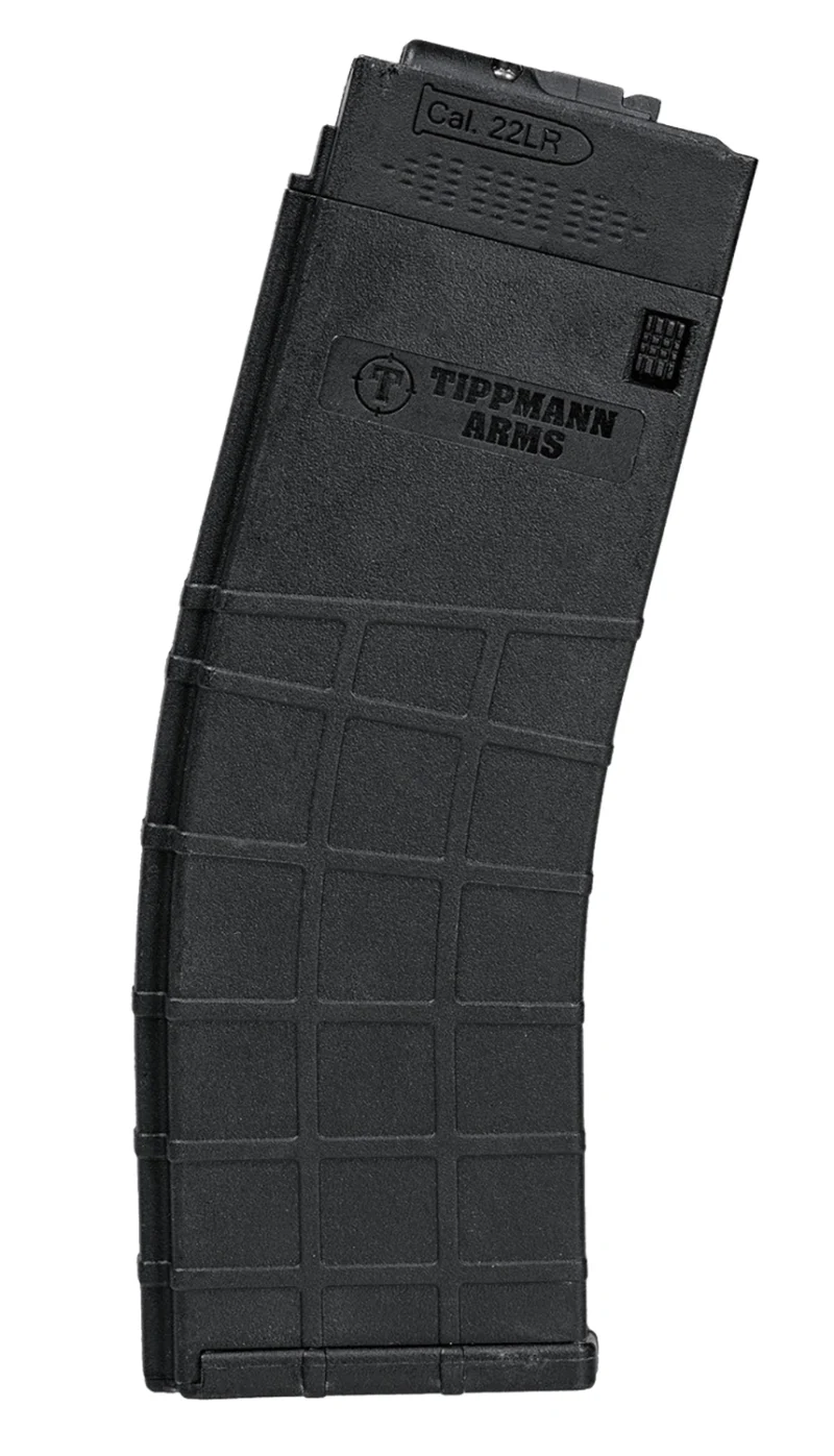 Tippmann Arms A201040 M4-22 25rd 22 LR, Black Steel