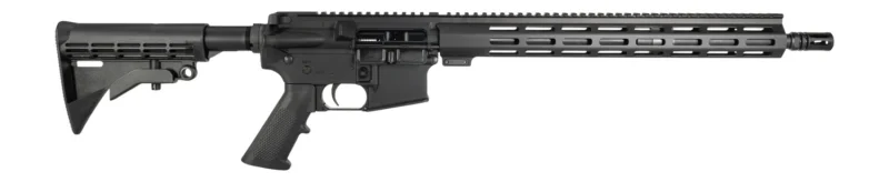 One Horse LLC OH-15 300 Blackout 30+1 16" Black Threaded Barrel, Black Receiver w/Picatinny Rail, M-LOK Handguard, One Horse M4 6 Position Black Polymer Stock, Black A2 Grip, A2 Flash Hider