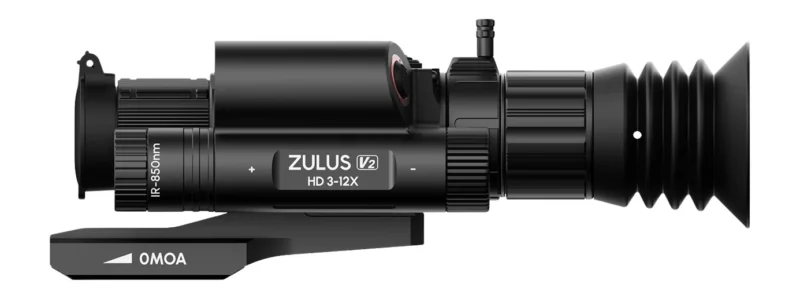 DNT ZHD312RV2 ZULUS HD 3-12X V2 D/N W/LSR RF