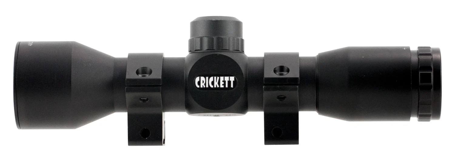 Crickett KSA054 Quick Focus Black 4x32mm 1" Tube Mil-Dot Reticle