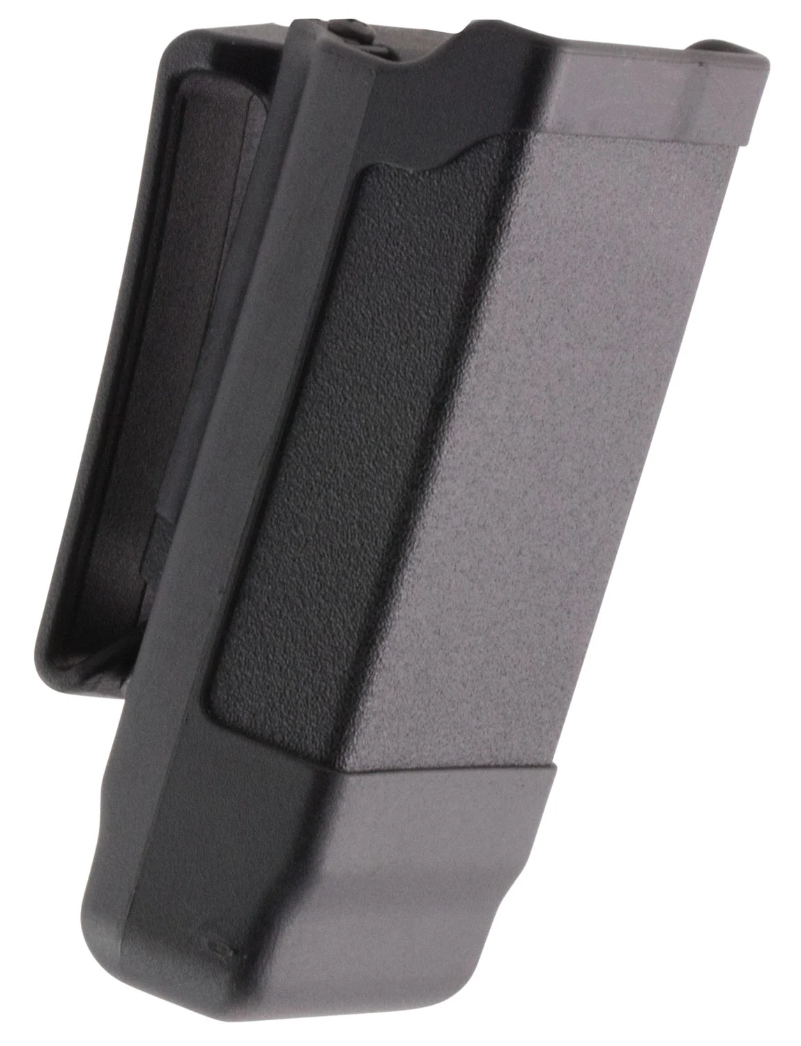 Blackhawk 410500PBK Single Mag Case Matte Black Polymer Belt Clip Compatible w/ Single Stack 9mm/40/45/357
