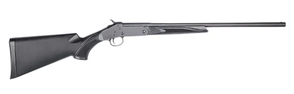 Stevens 19202 301 Compact 410 Gauge 3" 1rd 22" Matte Black Carbon Steel Barrel, Matte Black Carbon Steel Receiver, Fixed Matte Black Synthetic Stock, Ambidextrous
