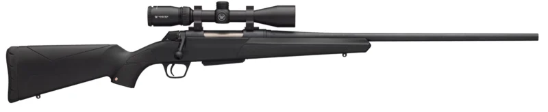 Winchester XPR 6.8 Western 24-inch barrel black synthetic stock with Vortex Crossfire II 3-9x40 mounted