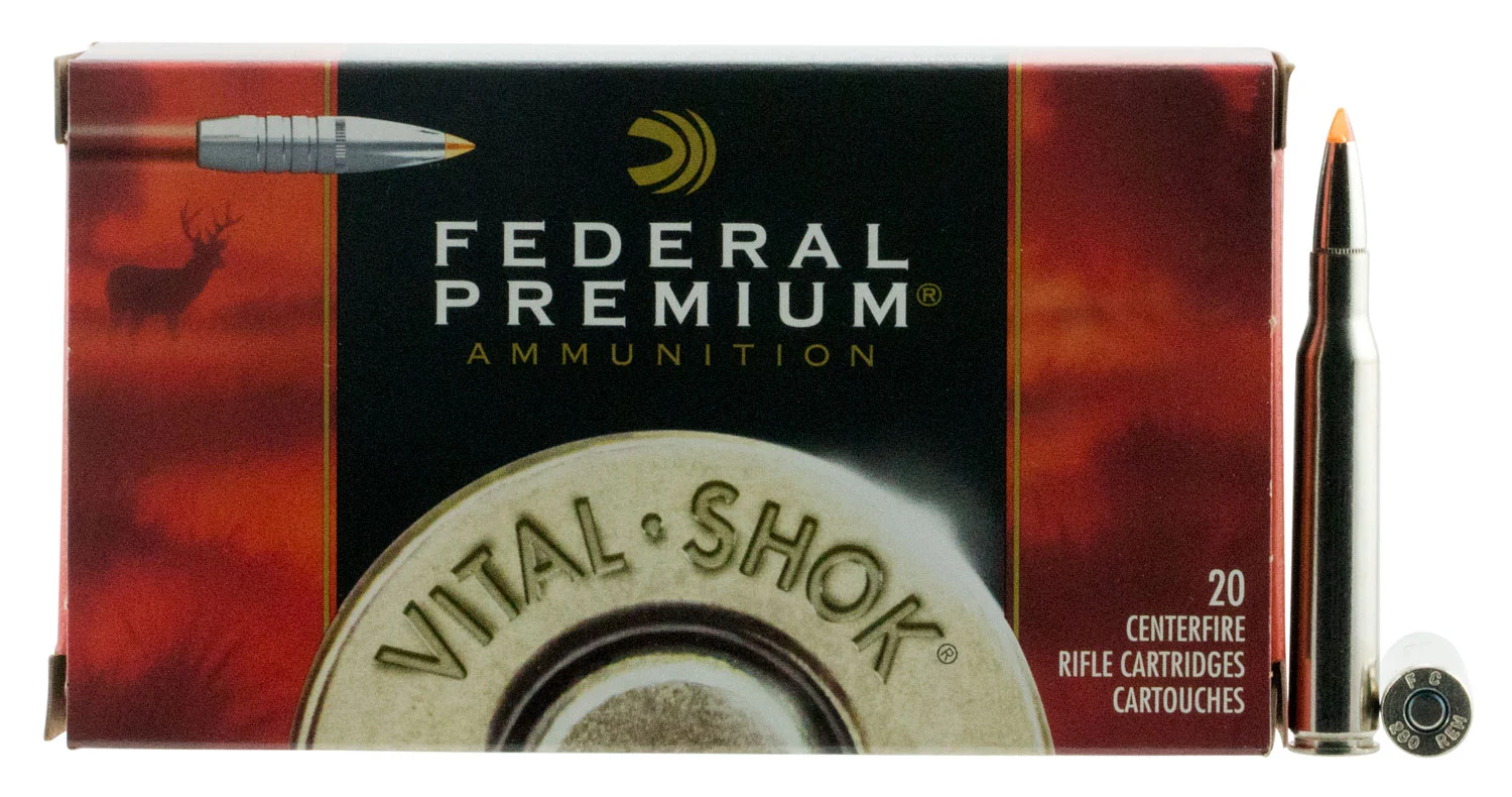 Federal P280TT2 Premium Vital-Shok 280Rem 140gr Trophy Bonded Tip 20 Per Box/10 Case