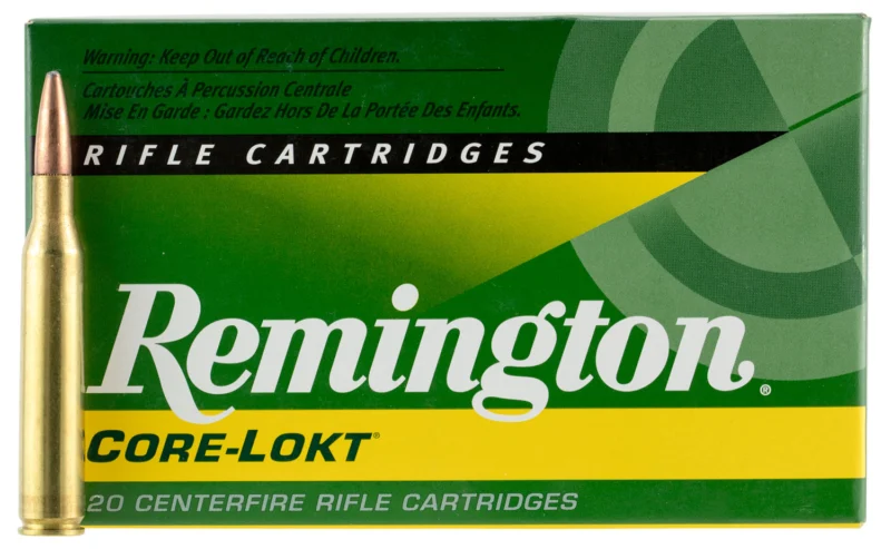 Remington Ammunition 21515 Core-Lokt 25-06Rem 120gr Core-Lokt Pointed Soft Point 20 Per Box/10 Case
