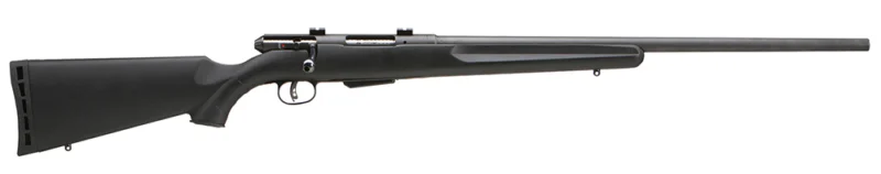 Savage Arms 19740 25 Walking Varminter Full Size 17 Hornet 4+1 22" Matte Black Heavy Barrel, Matte Black Carbon Steel Receiver Drilled & Tapped, Matte Black Fixed Varmint Synthetic Stock, Right Hand
