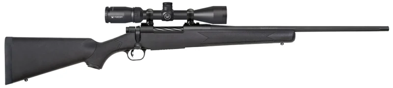 Mossberg 27935 Patriot Bolt 30-06 Springfield 5+1 22" Black Synthetic Stock Blued Right Hand Vortex Crossfire II 3-9x40mm Fluted Barrel