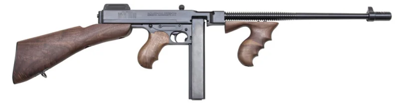 Auto‑Ordnance Thompson 1927A-1 Deluxe .45 ACP rifle blued finish walnut stock 20rd stick magazine