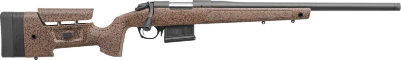 Bergara B-14 HMR 6.5 PRC 24 in. rifle with molded mini-chassis stock and black Cerakote barrel