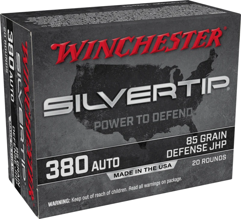WINCHESTER SILVERTIP 380ACP 85G HP 20RDS
