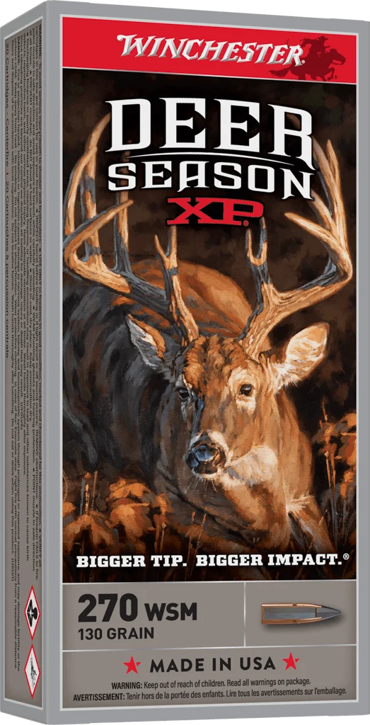 WINCHESTER DEER SEASON XP .270WSM 130GR POLYMER TIP 20RD BOX