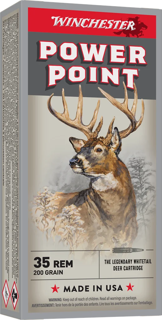 WINCHESTER SUPER X POWER POINT 35REM 200G 20RD BX 200RD CASE