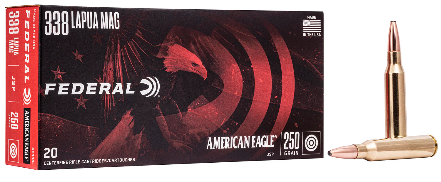 FEDERAL 338 LAPUA MAG 250GR SP 20RD/BX 10BX/CS