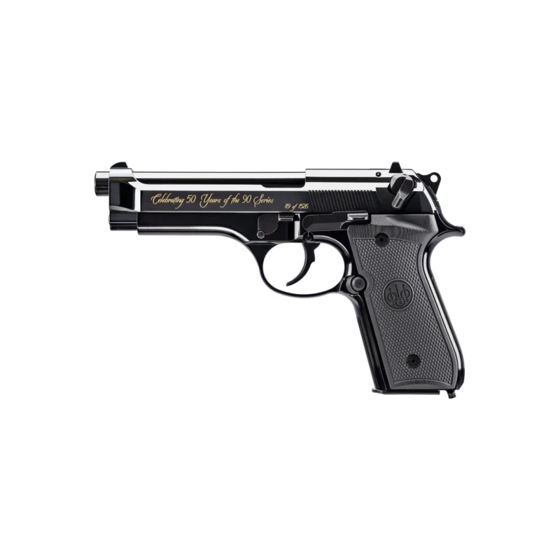 BERETTA 92FS 9MM BL/SYN 4.9" 15+1 50TH