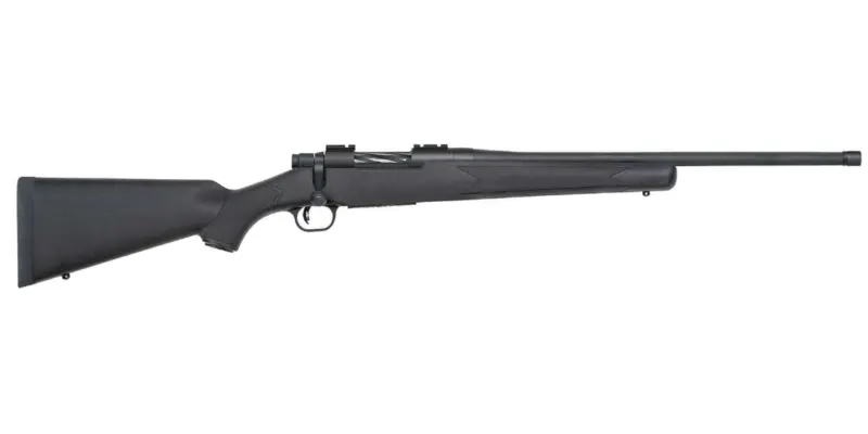 Mossberg Patriot .400 Legend 20-inch threaded matte blued barrel with black synthetic stock